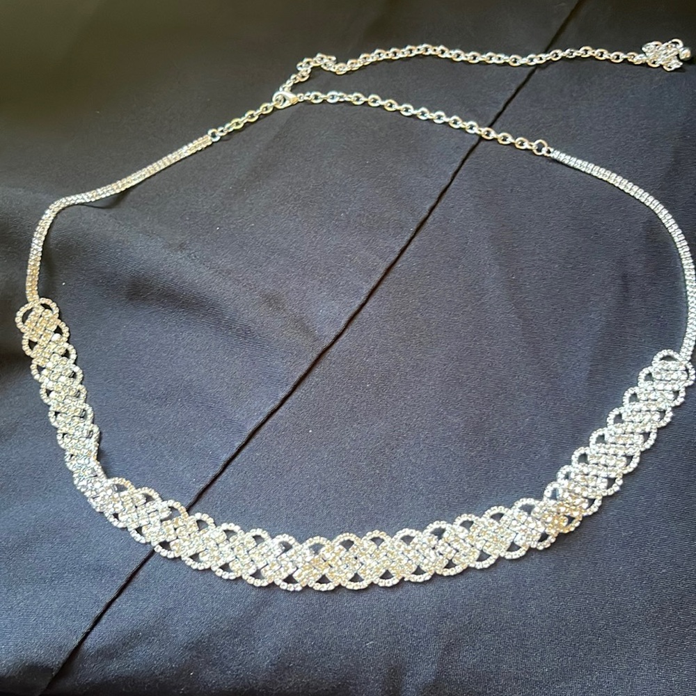 Rhinestone belt